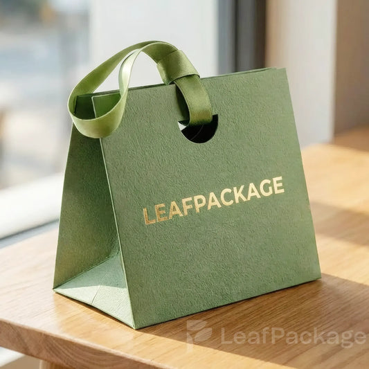 Custom Printed Ribbon Handle Gift Bags