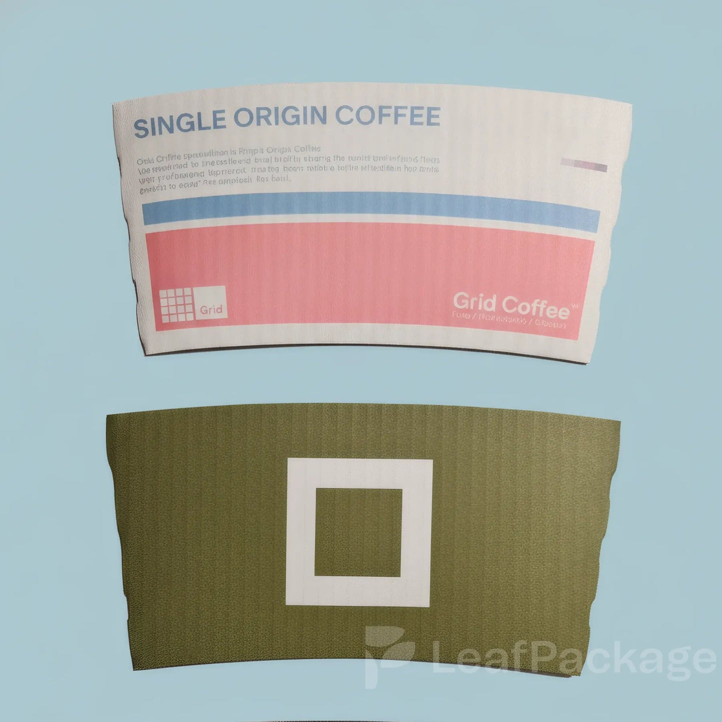 Custom Double-Layer Paper Cup Sleeve