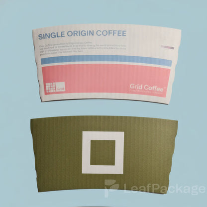 Custom Double-Layer Paper Cup Sleeve