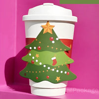 Custom Die-Cut Coffee Cup Sleeves