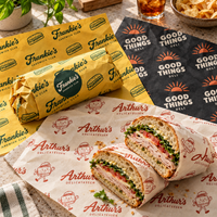 Custom Colored Food Wrapping Paper — 60gsm