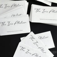 Custom Cotton Paper Cards