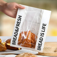 Custom Kraft Paper Bread Bags with Window