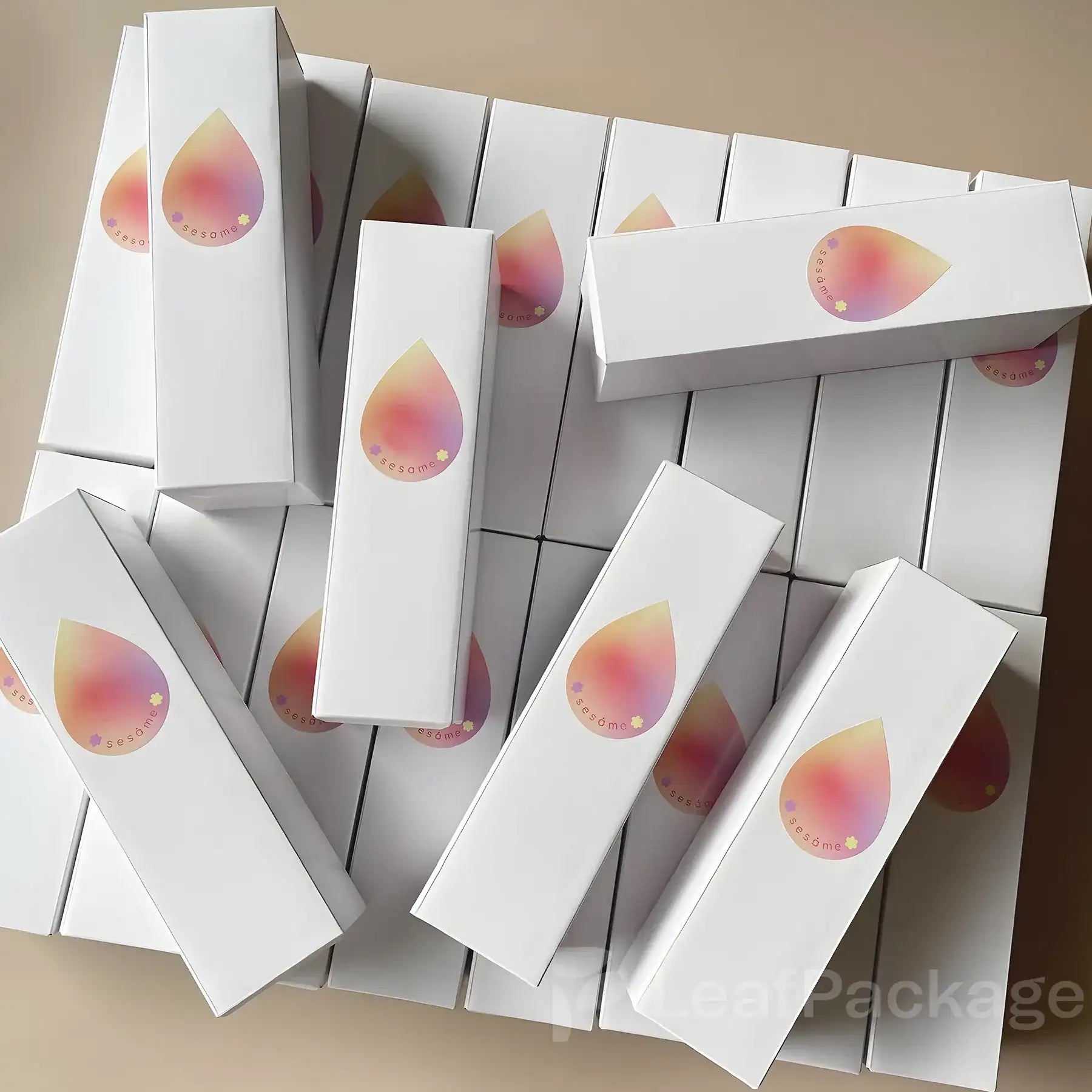 Custom square mailing tubes for small business specialty boxes