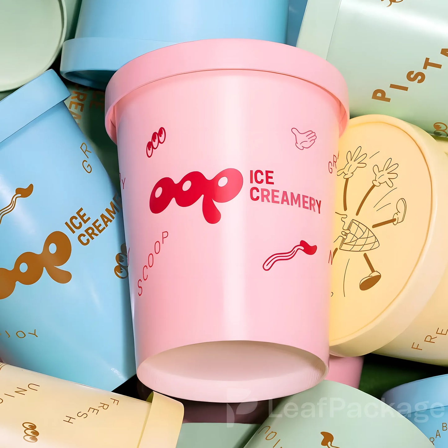 Custom Ice Cream Cups