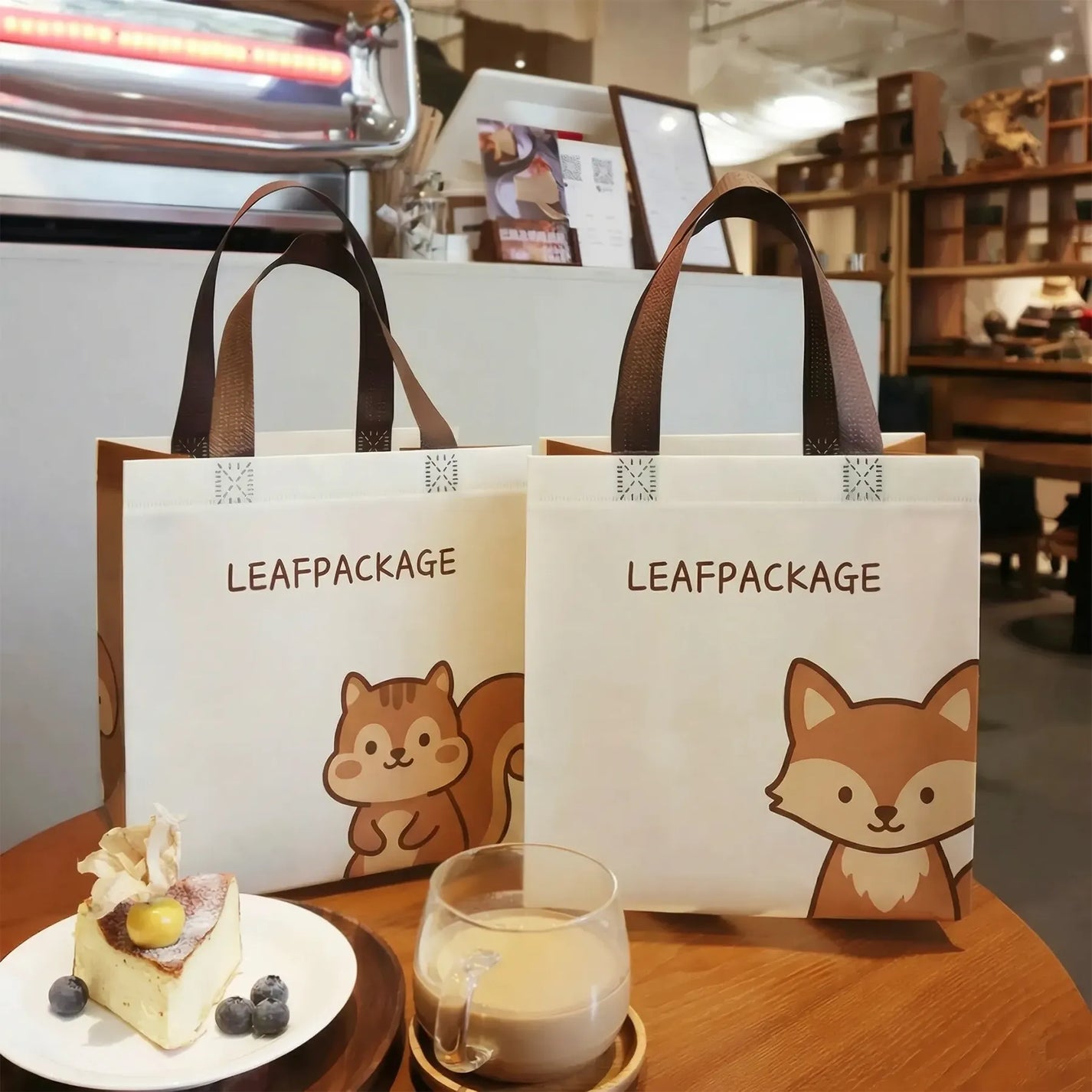 Custom Reusable Grocery Waterproof Tote Bag