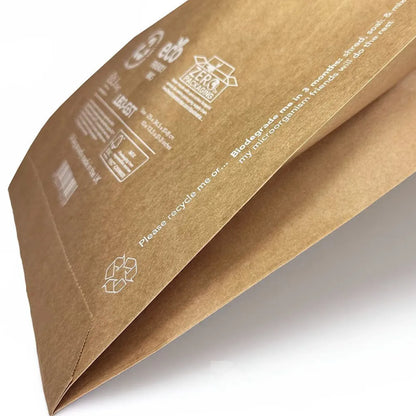Custom Kraft Paper Gusset Mailer Bag