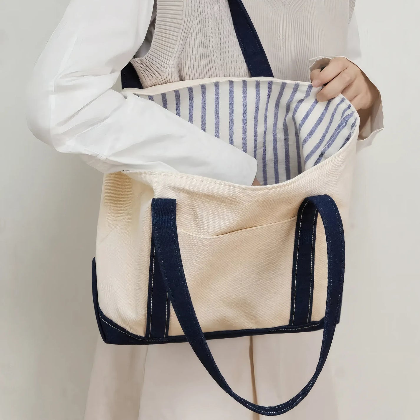 Custom Patchwork Canvas Tote bags