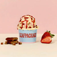 3oz Custom White Paper Ice Cream Cups for Samples