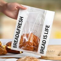 Custom Kraft Paper Bread Bags with Window