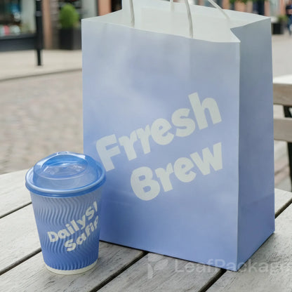 Custom Branded Corrugated Paper Coffee Cup