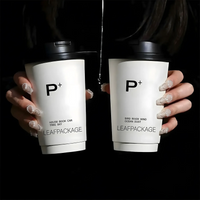 22oz Custom Double Wall Paper Coffee Cups