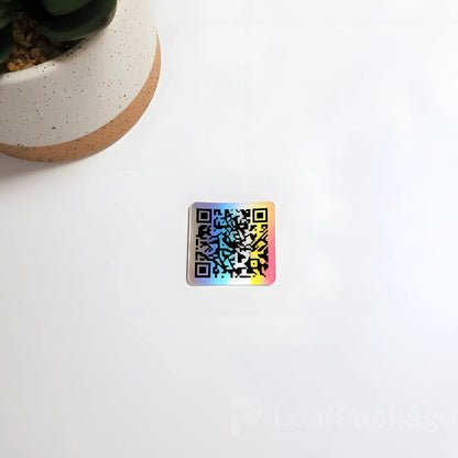 Premium Custom QR Code Security Labels