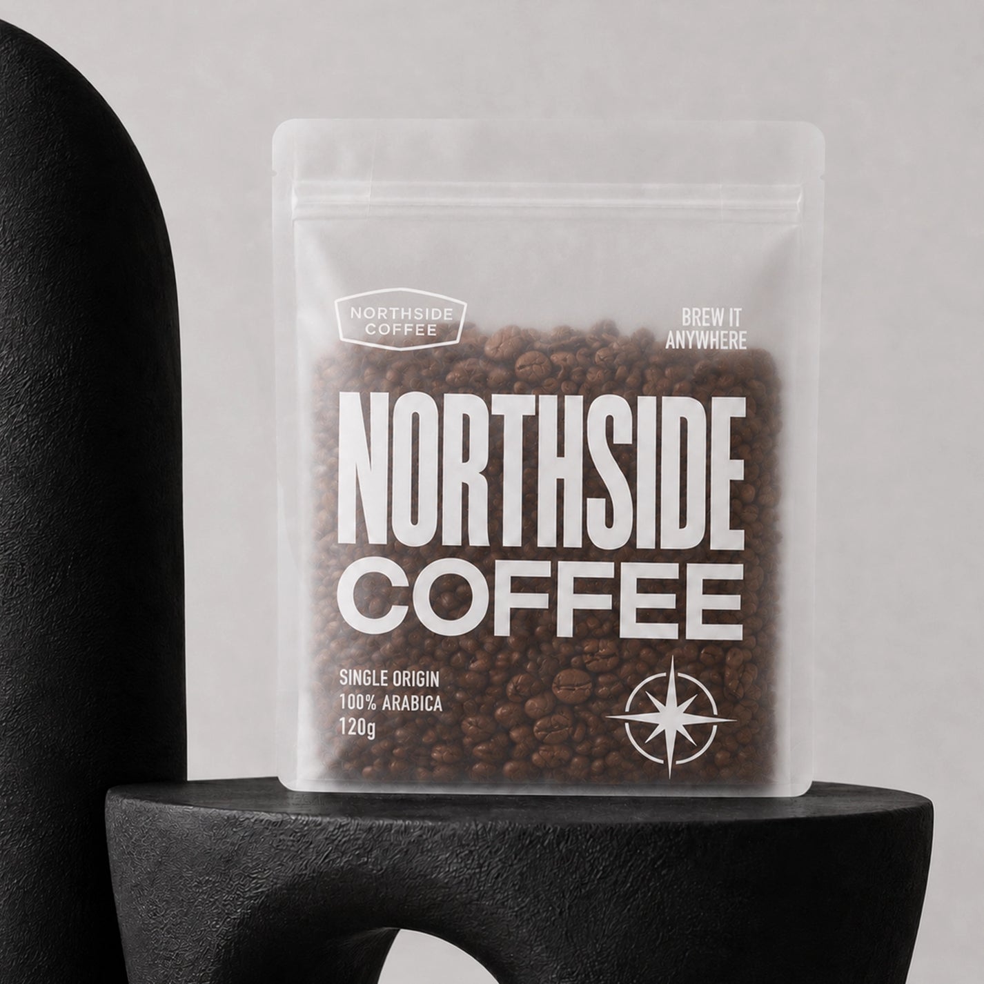 Custom Resealable Matte Coffee Bags with Valve