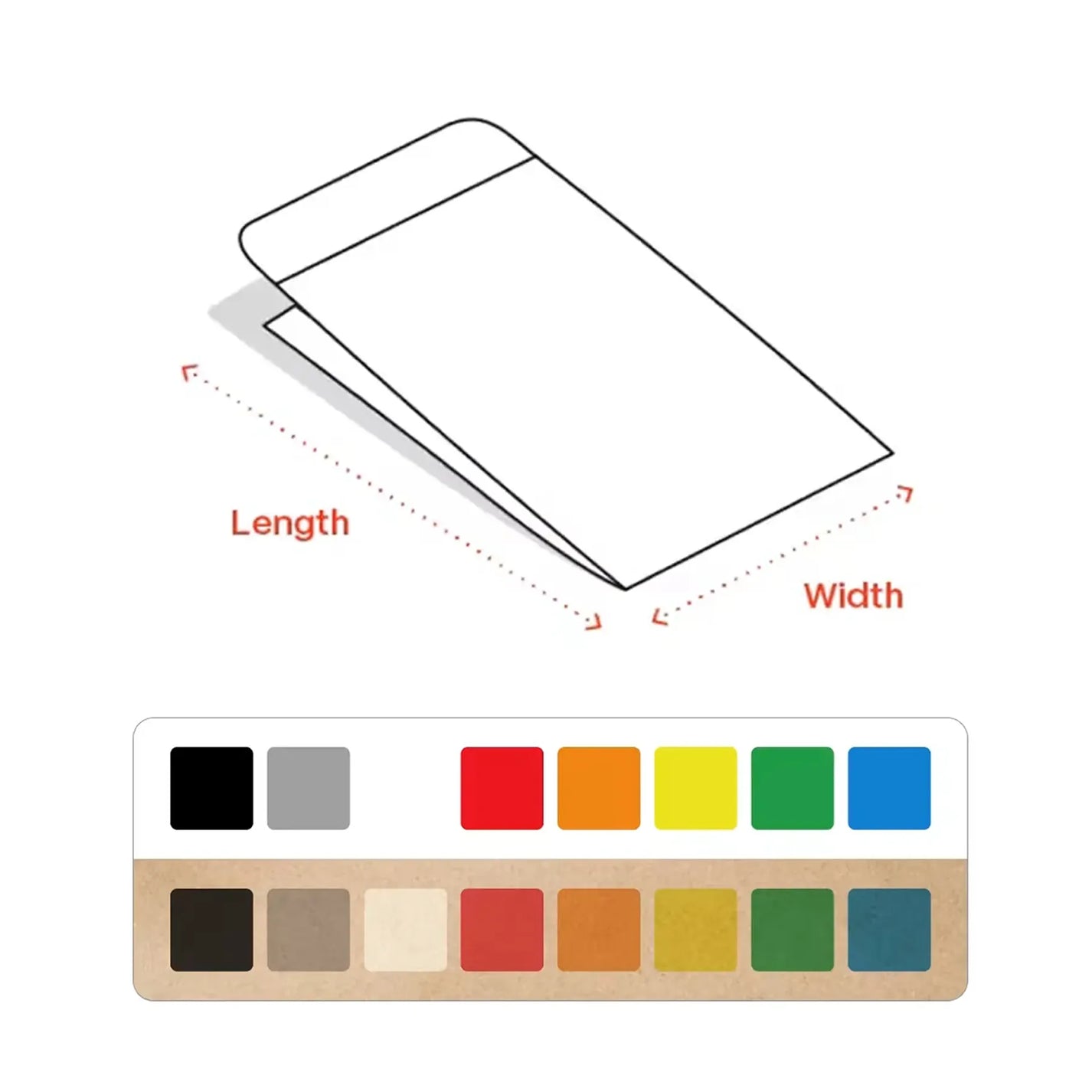 Custom Kraft Paper Gusset Mailer Bag