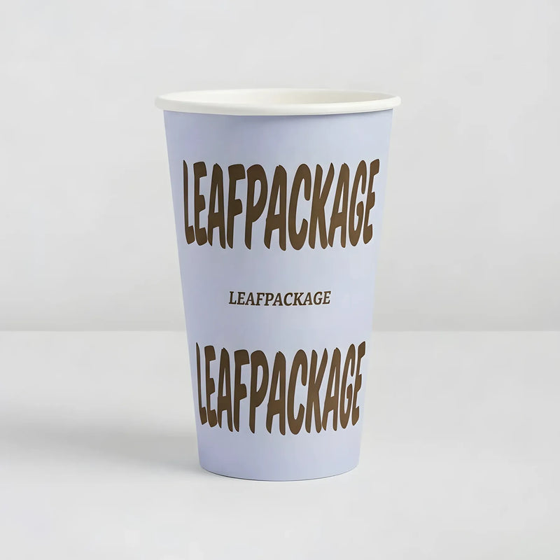 22oz Custom Printed Single Wall Coffee Cups