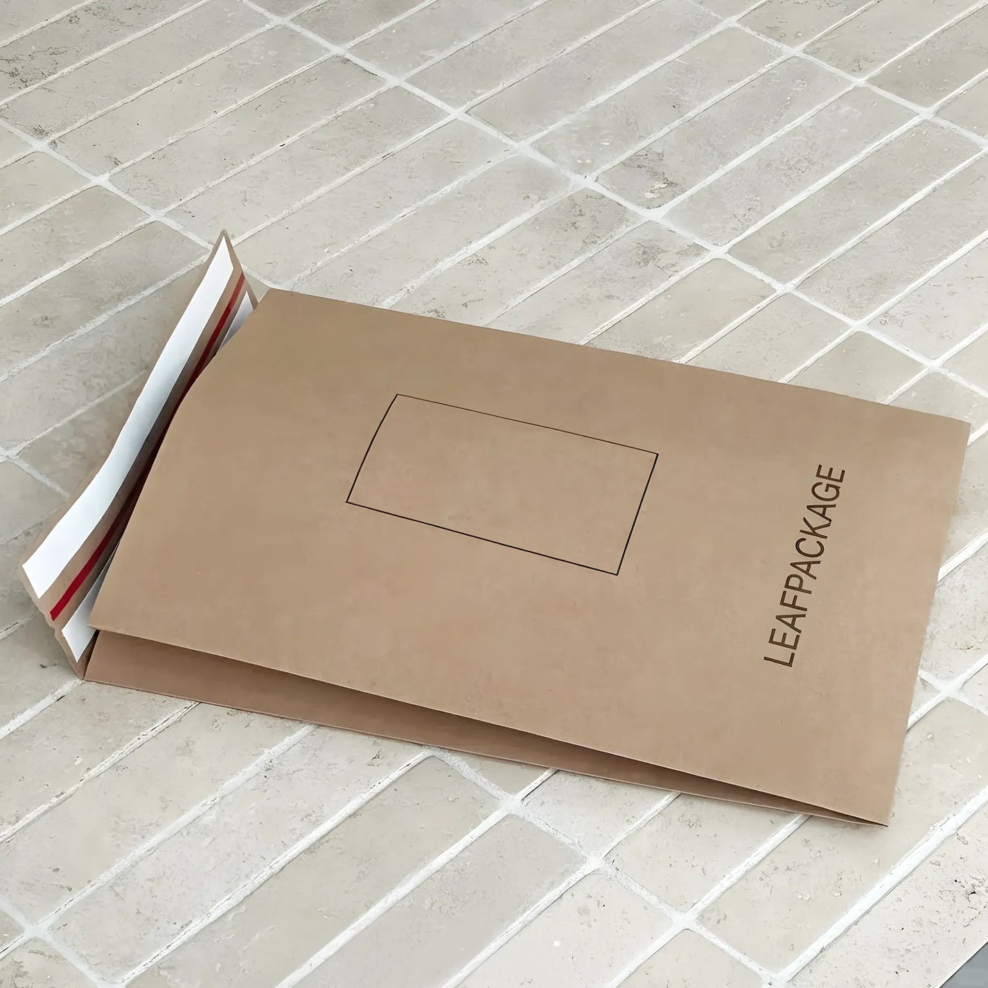 Custom Kraft Paper Gusset Mailer Bag