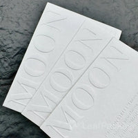 Custom Cotton Paper Cards