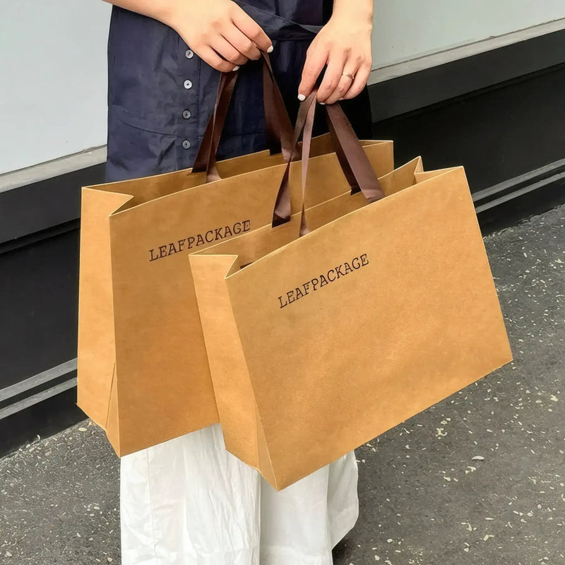Custom Kraft Paper Shopping Bag