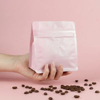Matte Flat Bottom Coffee Bags