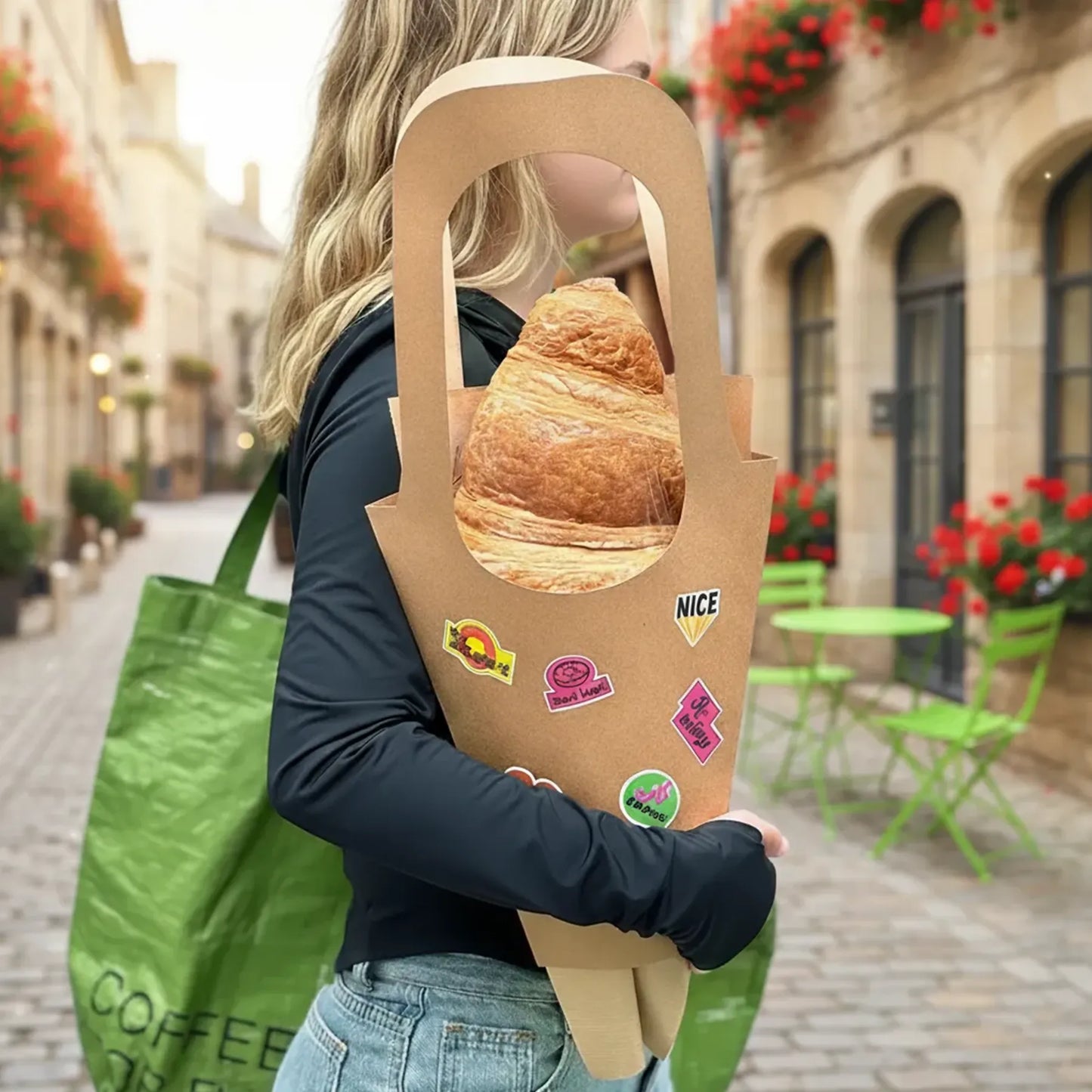 Custom Kraft Paper Bag for Pastry