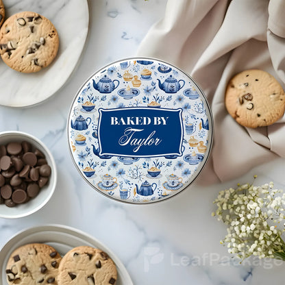 Custom Cookie Tins with Logo