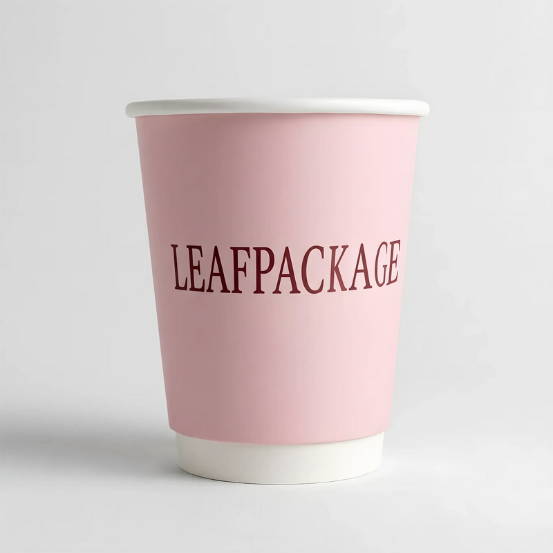 12oz Custom Double Wall Paper Coffee Cups