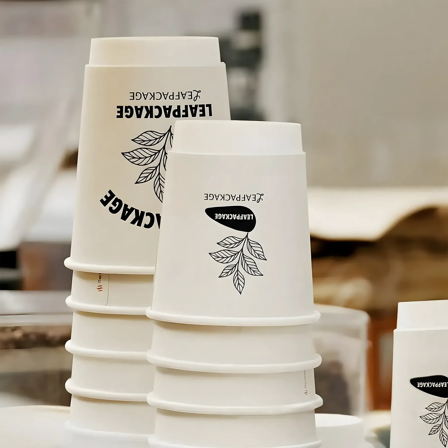 8oz Custom Double Wall Paper Coffee Cups