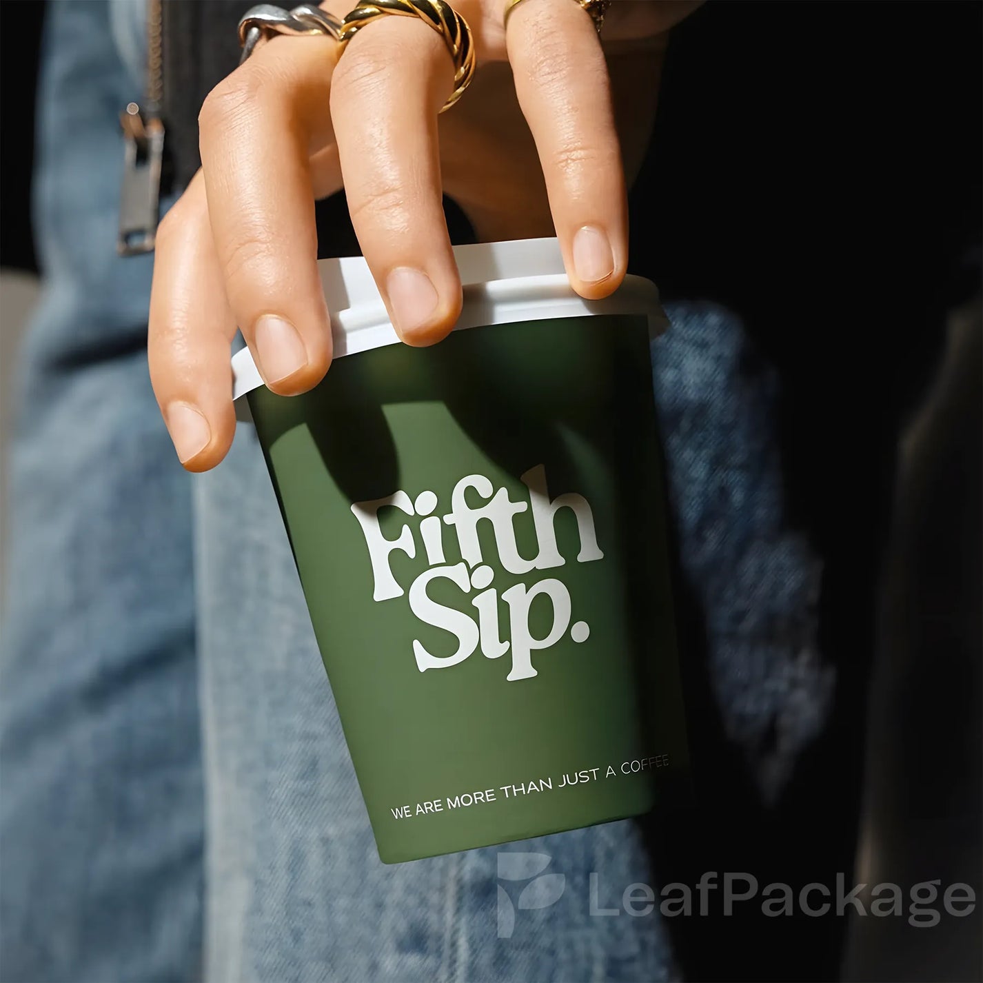 Custom Printed Single Wall Coffee Cups