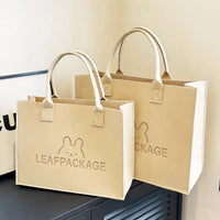 Personalized Felt Handbag