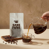 Custom Vertical Tissue Paper Coffee Bag