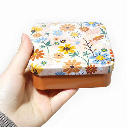 Custom Square Cosmetic Storage Tin