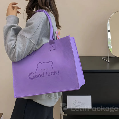 Personalized Felt Handbag