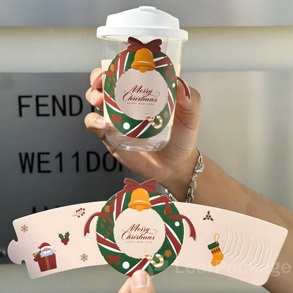 Custom Die-Cut Coffee Cup Sleeves