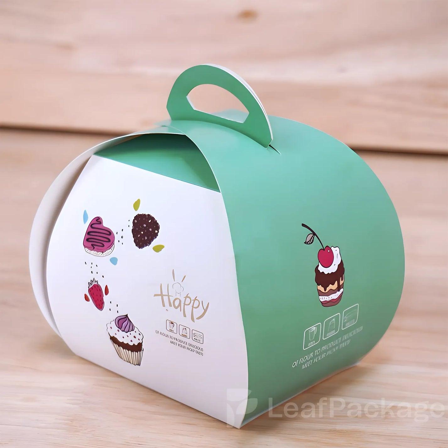 Custom Tulip Cake Box