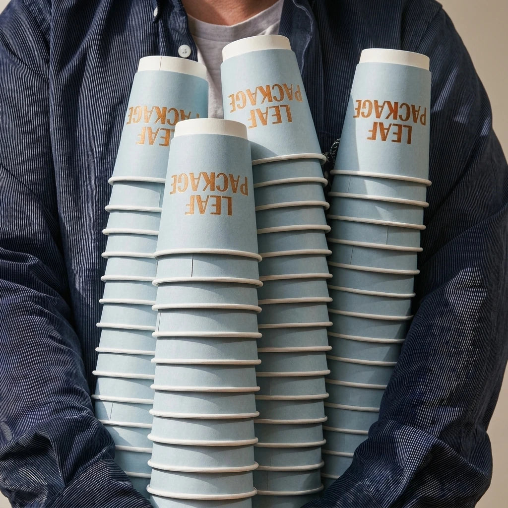 Custom Double Wall Paper Coffee Cups