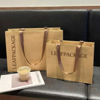 Custom Kraft Paper Shopping Bag