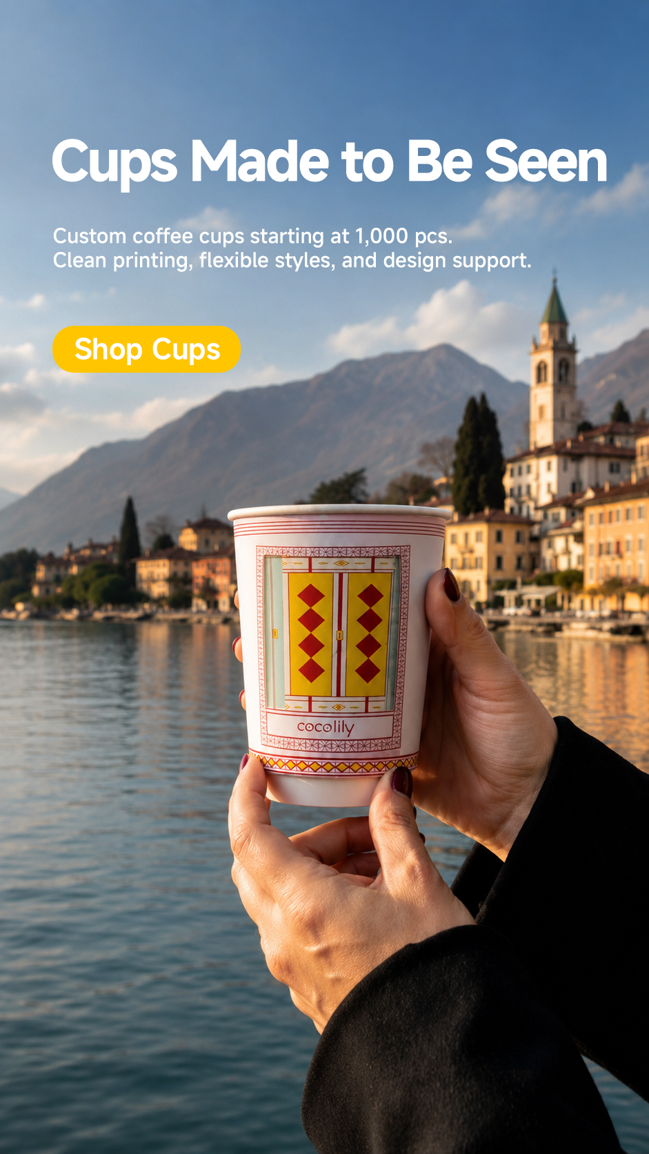 【Sample】Custom Innovative Coffee Cups