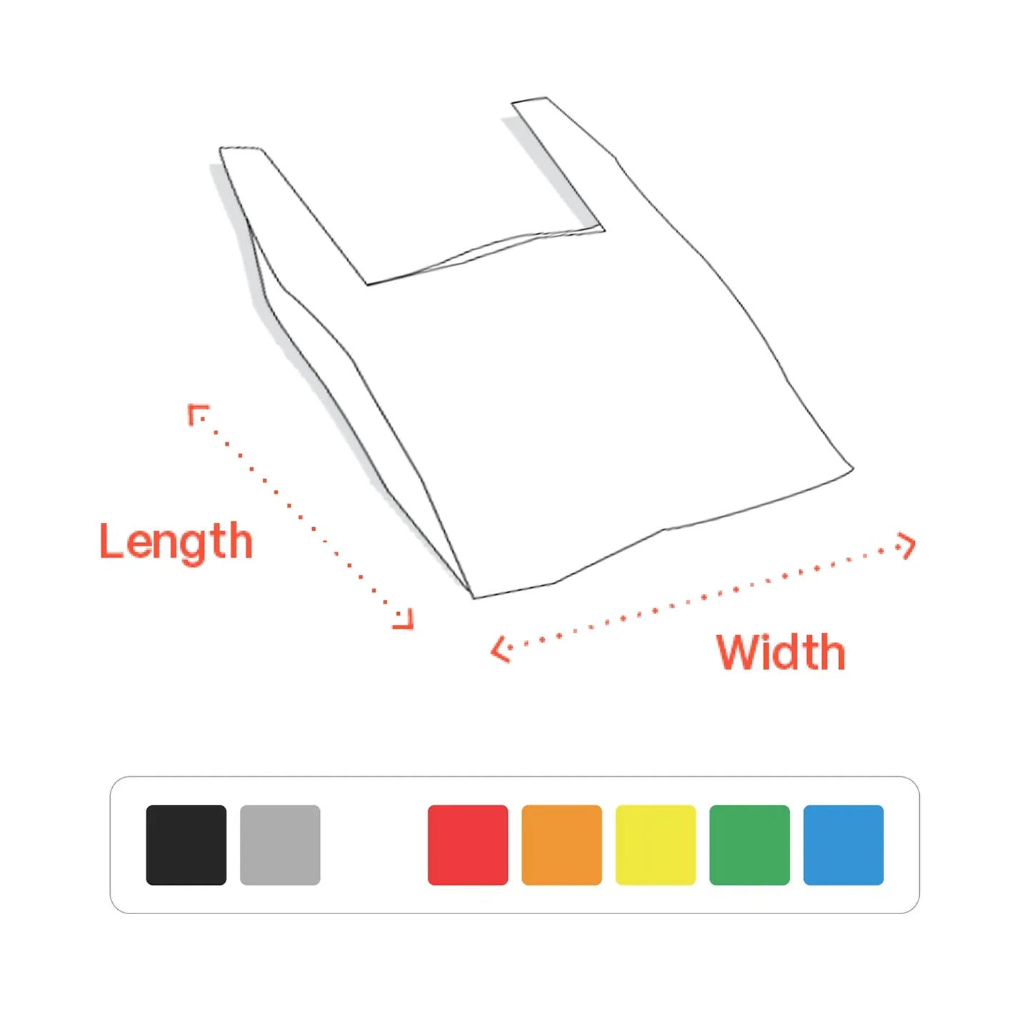 Custom T-Shirt Style Non-Woven Tote Bag