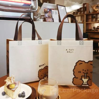 Custom Reusable Grocery Waterproof Tote Bag