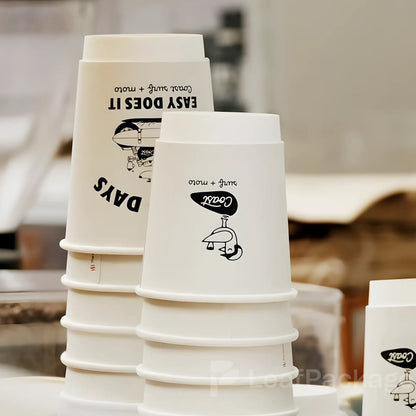 Custom Double Wall Paper Coffee Cups