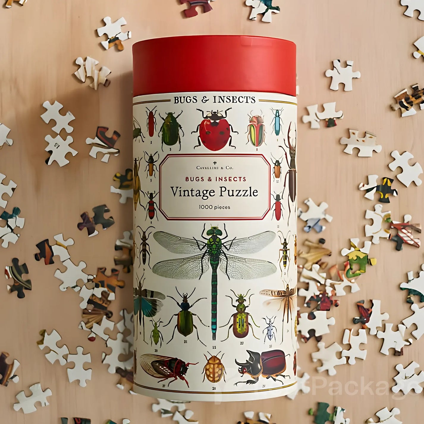 Eco-Friendly Puzzle Packaging Tubes