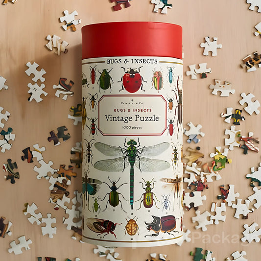 Eco-Friendly Puzzle Packaging Tubes