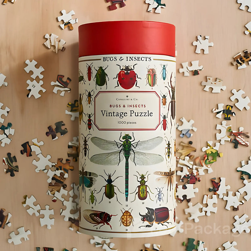 Eco-Friendly Puzzle Packaging Tubes