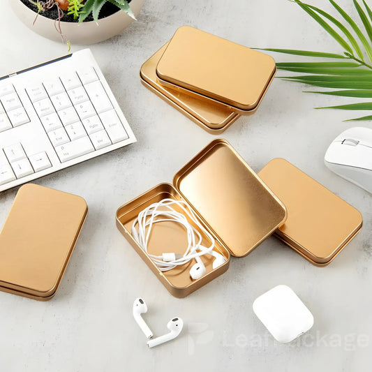 Custom Square Cosmetic Storage Tin