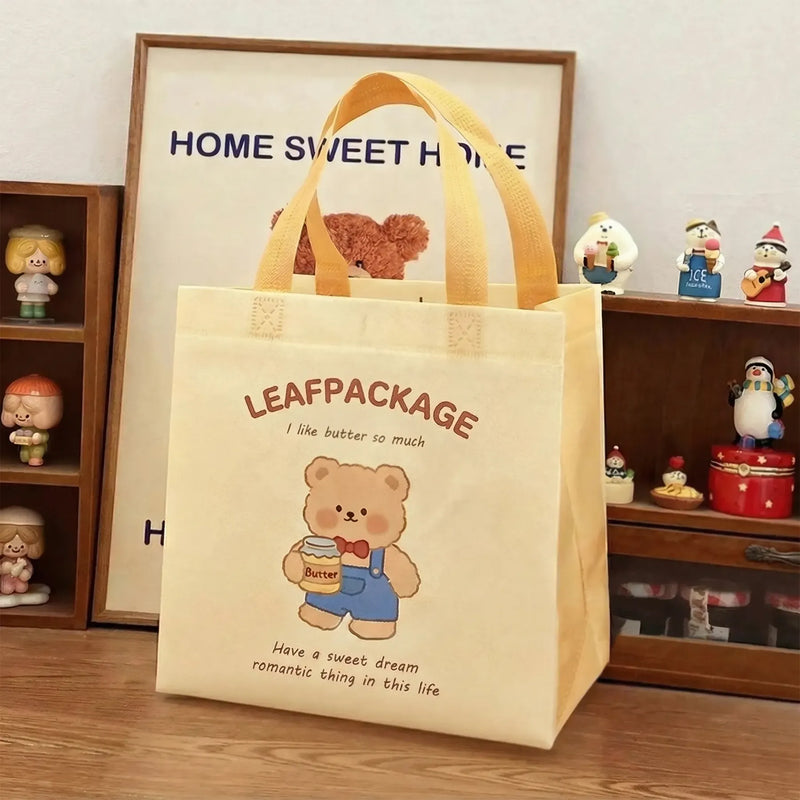 Custom Reusable Grocery Waterproof Tote Bag