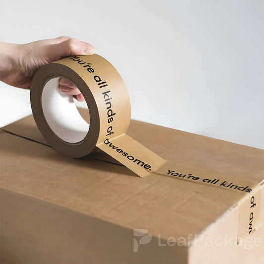 Custom Water-Activated Packing Tape