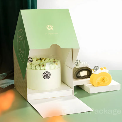 Custom Integrated Cake Boxes