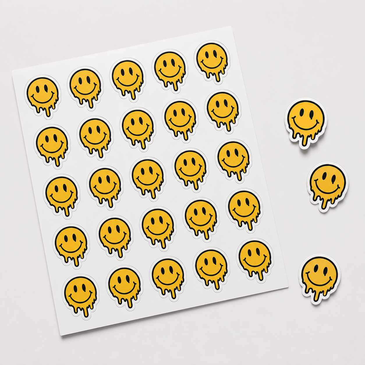 Custom Die Cut Stickers for Product Packaging