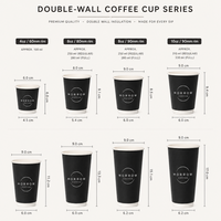 Custom Double Wall Paper Coffee Cups